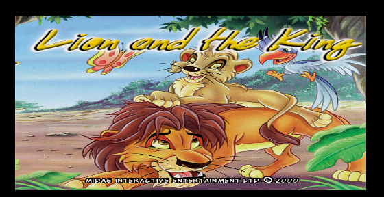 Lion and the King Title Screen